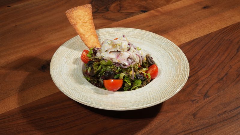 LEVREK MARİNLİ AKDENİZ SALATA